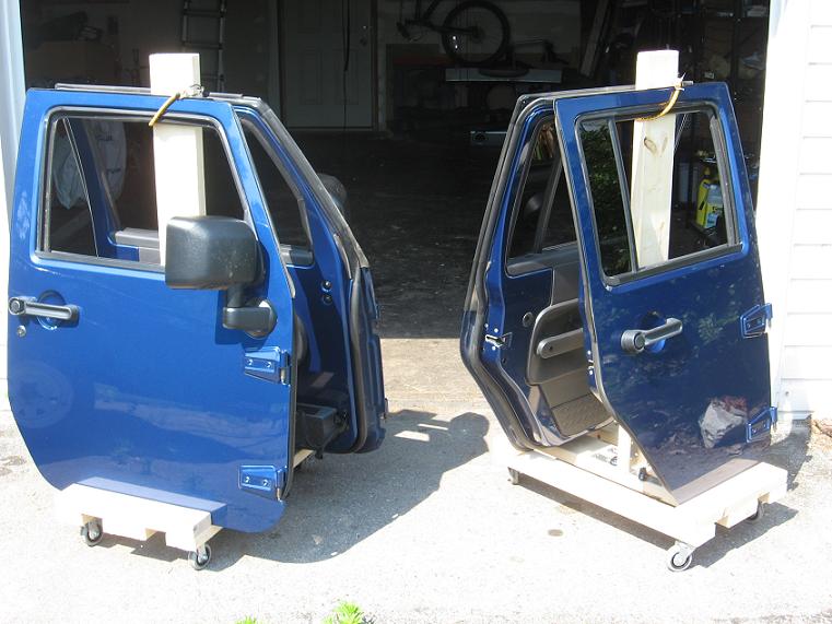 DIY door dollies - Jeeps Canada - Jeep Forums